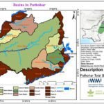 Drainage basins across the Potohar Plateau showing eroded hills, dry ravines, and scattered vegetation.